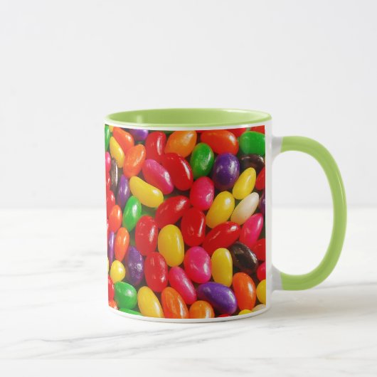 Kleurrijke mok van jellyboon (Rechts)