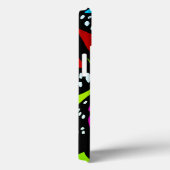 kleurrijke Monarch Vlinder Telefoon Case roze blau (Achterkant / Rechts)