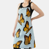 Kleurrijke monarchvlinders illustratie schort (Insitu)