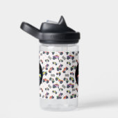 Kleurrijke Monster Trucks Racing Kinder aangepaste Waterfles (Rechts)