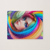 Kleurrijke mooie Fairy Legpuzzel (Horizontaal)