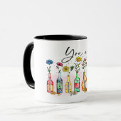 KLEURRIJKE MOTIVATIE QUOTE MOK (Voorkant links)