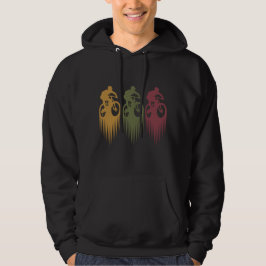 Kleurrijke Mountainbike MTB kleding Hoodie