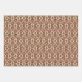 Kleurrijke Mozaïek Wrapping Paper Flat Sheet Set v (Voorkant)