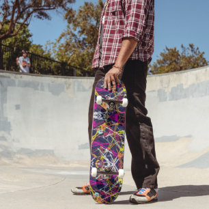 Kleurrijke multi skateboard