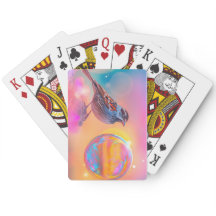 Kleurrijke mus en regenboog bubbel