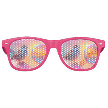 Kleurrijke mus en regenboog bubbel