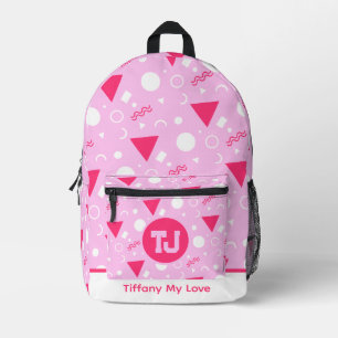 Kleurrijke Naam Favoriet Gift Custom Rugzak