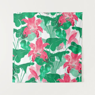 Kleurrijke Natuur bloemblaadjes Wandkleed