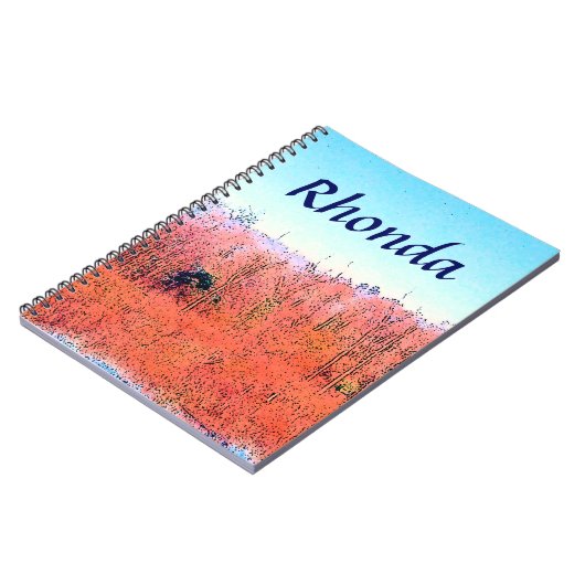 Kleurrijke Natuur Notitieboek (Linkerzijde)