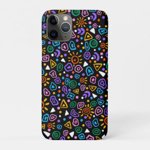 Kleurrijke Neon Abstracte Phonehoesje iPhone 11 Pro Hoesje