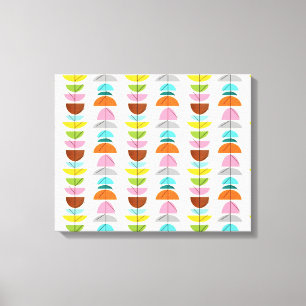 Kleurrijke Nests Stretted Canvas afdrukken herstel