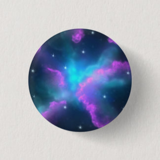 Kleurrijke Nevelwolk Achtergrond Ronde Button 3,2 Cm
