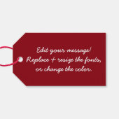 Kleurrijke Notenkrakers Army Cartoon Cadeaulabel (Achterkant Horizontaal)