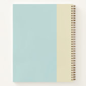 Kleurrijke notitietekst notitieboek (Achterkant)