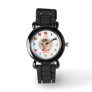 Kleurrijke nummers Kinder horloge