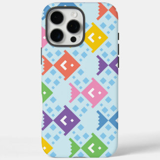 Kleurrijke oceaan vis patroon iPhone 16 pro max hoesje