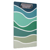 Kleurrijke oceaangolven klembord (Rechts)