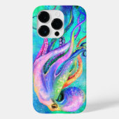 Kleurrijke Octopus iPhone Case (Achterkant)