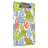 Kleurrijke Oerwoud Elephants Klembord (Rechts)