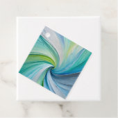 Kleurrijke olieverf Art Gift Labels (In situ)