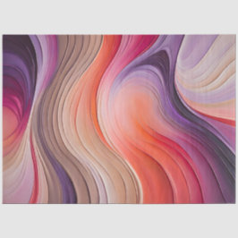 Kleurrijke olieverf Art Tissue Paper Tissuepapier