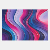 Kleurrijke olieverf Art Wrapping Paper Sheets (Voorkant 3)