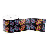 Kleurrijke olievlek grosgrain lint (Spoel)