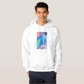 Kleurrijke olievlekken, Canada Hoodie (Voorkant volledig)
