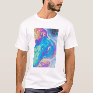 Kleurrijke olievormen, Canada T-shirt