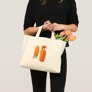 Kleurrijke Olifant Balans Kunst Mini Tote Bag