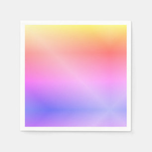 Kleurrijke ombre servet