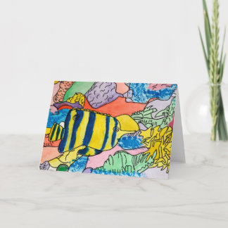 Kleurrijke OnderwaterWereld Kaart