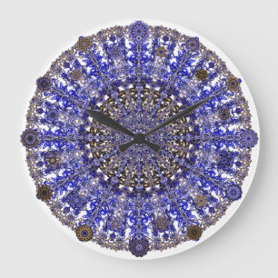 kleurrijke ontwerpmandala in Marokkaan Grote Klok