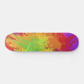 Kleurrijke ontwerpvector met schplatplaat skateboard (Horizontaal)