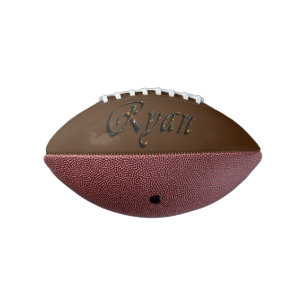Kleurrijke ontworpen Ryan naam, American Football