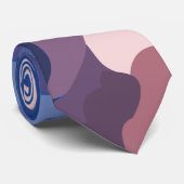Kleurrijke onweerswolken stropdas (Opgerold)