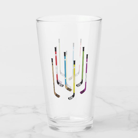 Kleurrijke oogkleppen glas (Achterkant)