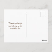 Kleurrijke oogst met Thanksgiving Briefkaart (Achterkant)