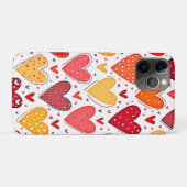 Kleurrijke oprechte liefde patroon ontwerp Case-Mate iPhone case (Achterkant (horizontaal))