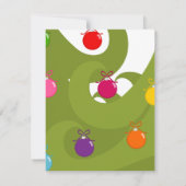 Kleurrijke Ornamenten Kaart (Achterkant)