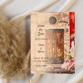 Kleurrijke oude stad Mexicaanse bruiloft Kaart