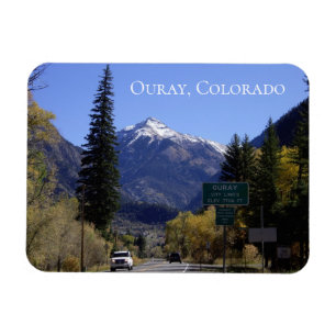 Kleurrijke Ouray, Colorado magneet