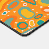 Kleurrijke ovalen bureaumat (Hoek)