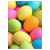 Kleurrijke paaseieren klembord (Achterkant)