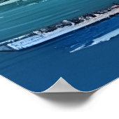 Kleurrijke paddenstoel | AI Art Poster (Hoek)