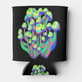 Kleurrijke paddenstoelen blikjeskoeler (Voorkant)