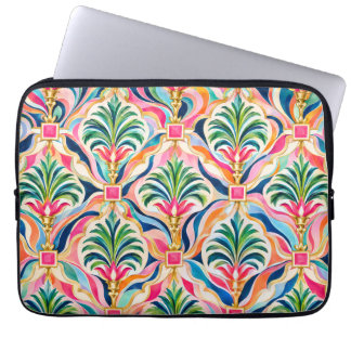 Kleurrijke Palm Beach Laptophoes Laptop Sleeve