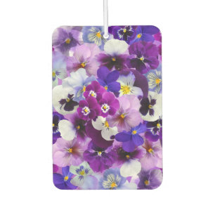 kleurrijke pansieën, bloemen, luchtverfrisser