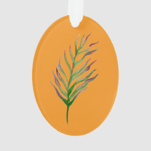 Kleurrijke Papegaai Waterkleur Illustratie Ornament